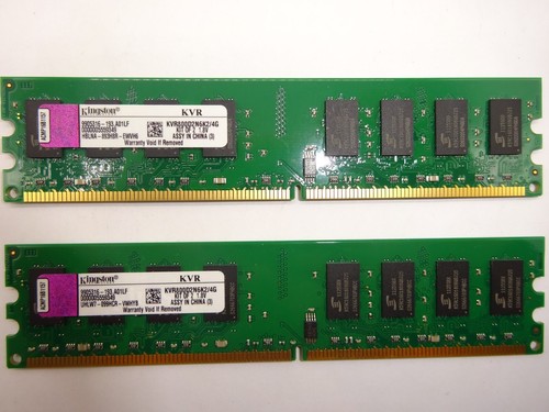 Kingston ddr2 - (2x2, gb)