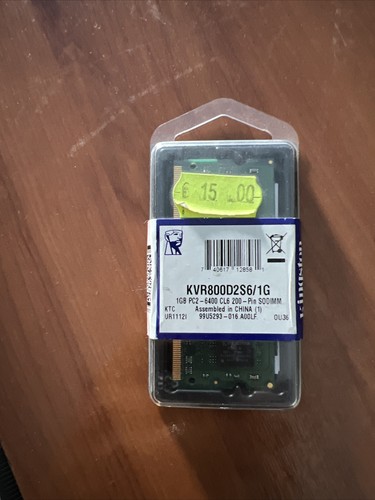 Kingston 1gb 800mhz - kingston,
