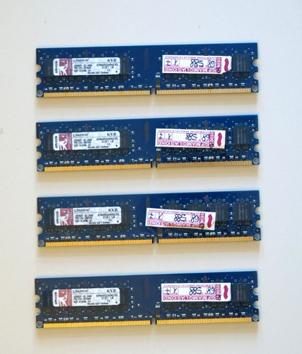 Kingston 4x2gb ddr2 800mhz - kingston,