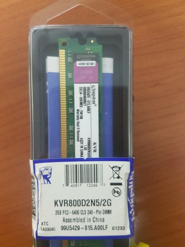 Ram computer kvr800 - kvr800, d2n5/2gb
