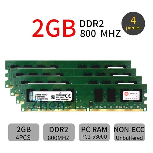 8go 2go ddr2 800mhz - 2go,