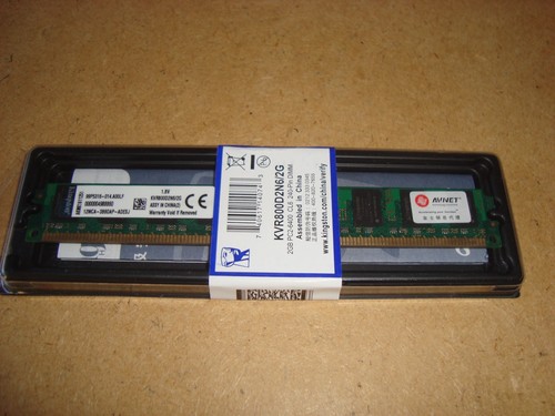 Kingston kvr800d2n6 2gb - kingston,
