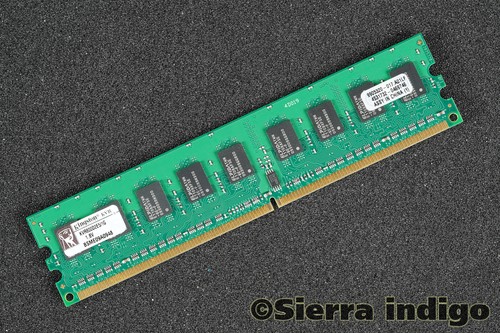 Kvr800d2e5 kingston 1gb - kingston,