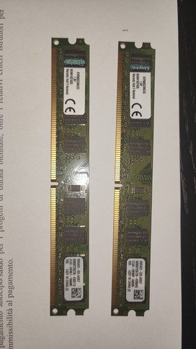 Kingston 4gb ddr2 - (2x, 2gb)