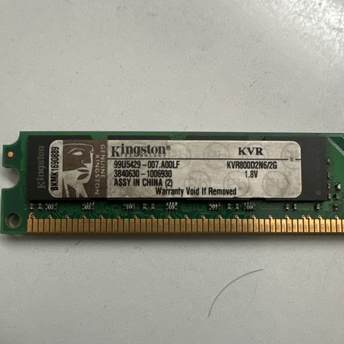 Kingston valueram 2gb ddr2 - kingston,