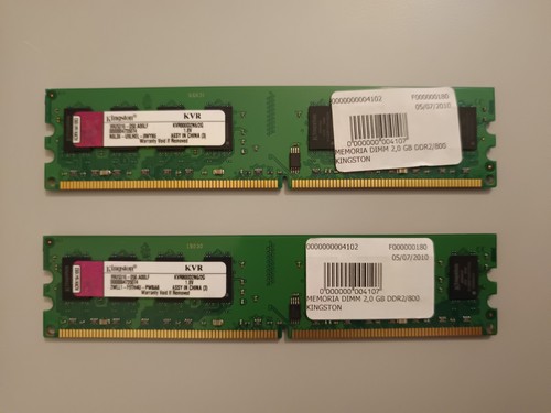 Kingston kvr800d2n6 4gb - kvr800d2n6/2g,